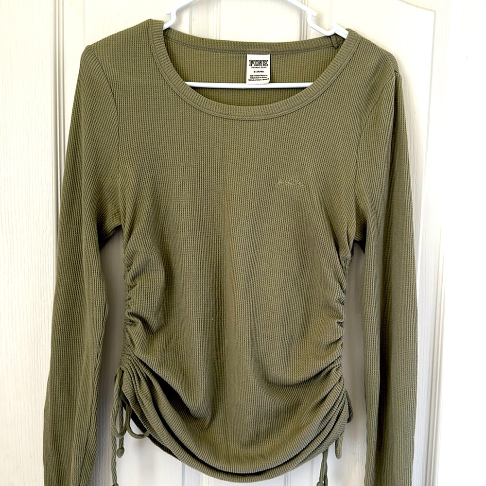 Pink Victoria Secret long sleeve tee